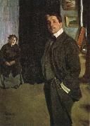 Xie Diaghilev and with the old nanny